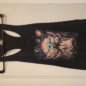 Baby Grogu Painting Graphic Tank